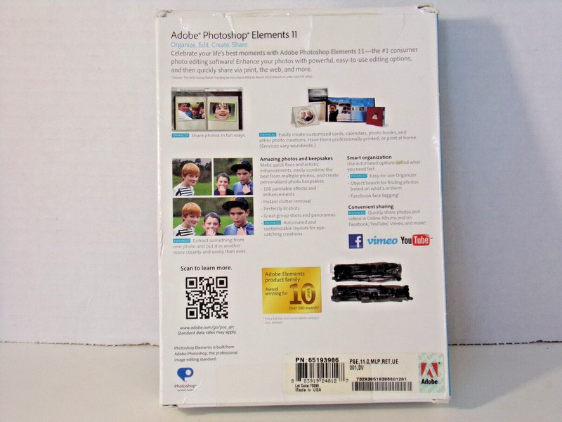 ADOBE Photoshop Elements 11 Win / Mac with Serial gallery