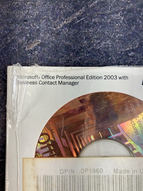 Microsoft Office Professional 2003 with Business Contact Manager - Sealed OP1860 gallery