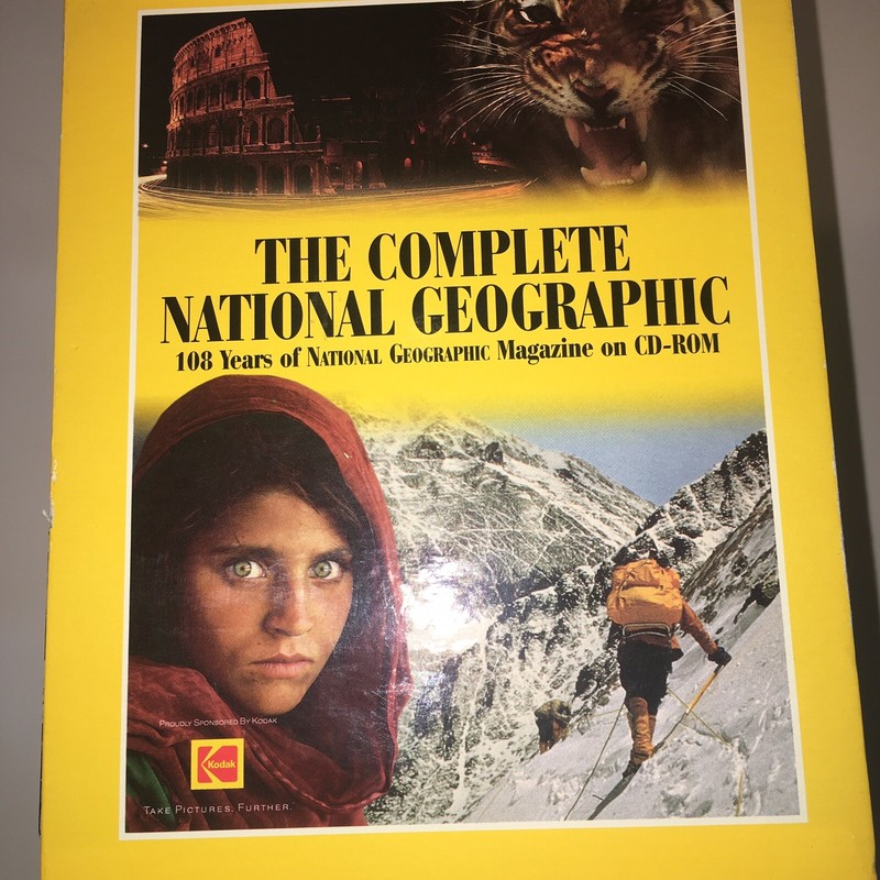 The Complete National Geographic Magazine Boxed set CD-ROM CD