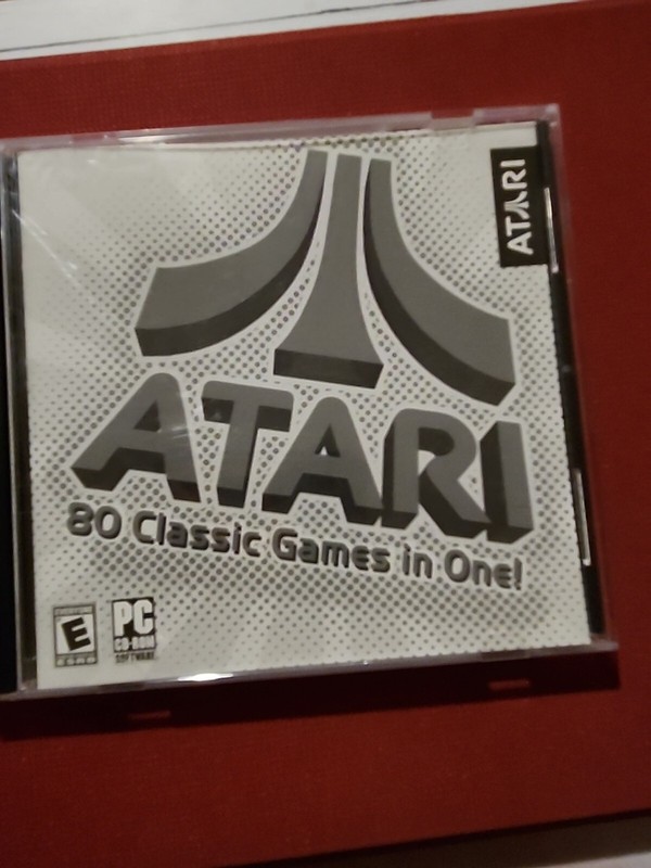Atari 80 Classic Games in One PC CD Rom Computer Video Game Rated E