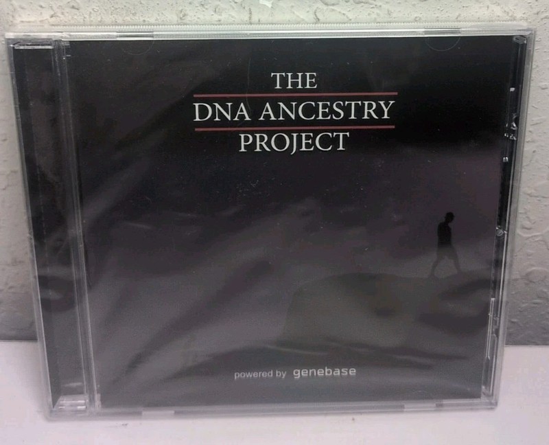Genebase The DNA Ancestry Project CD ROM Brand New B165