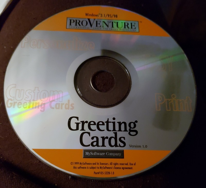 Pro Venture – Professional Tools For Small Businesses – Software CD Rom Windows