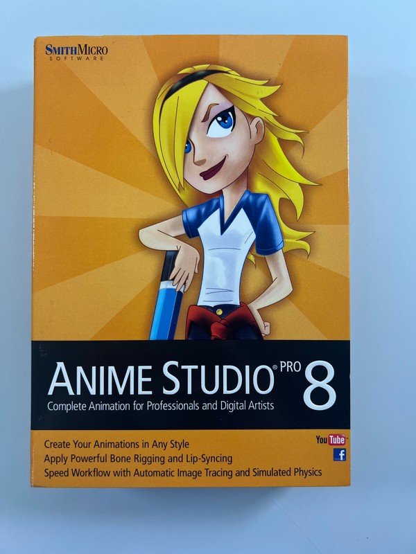 SmithMicro Software Anime Studio Pro 8 WILL NOT WORK WITH WINDOWS 10 OR 11.