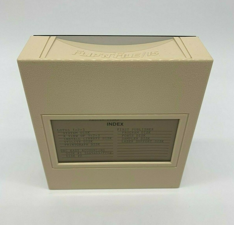 Vintage IBM Compatible Software w/Case First Publisher Lotus 1-2-3 Disk Speedup gallery