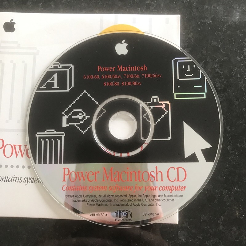 Original Apple Power Macintosh CD gallery