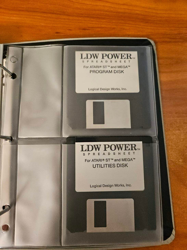 LDW POWER SPREADSHEET by LOGICAL DESIGN WORKS for Atari ST / MEGA gallery