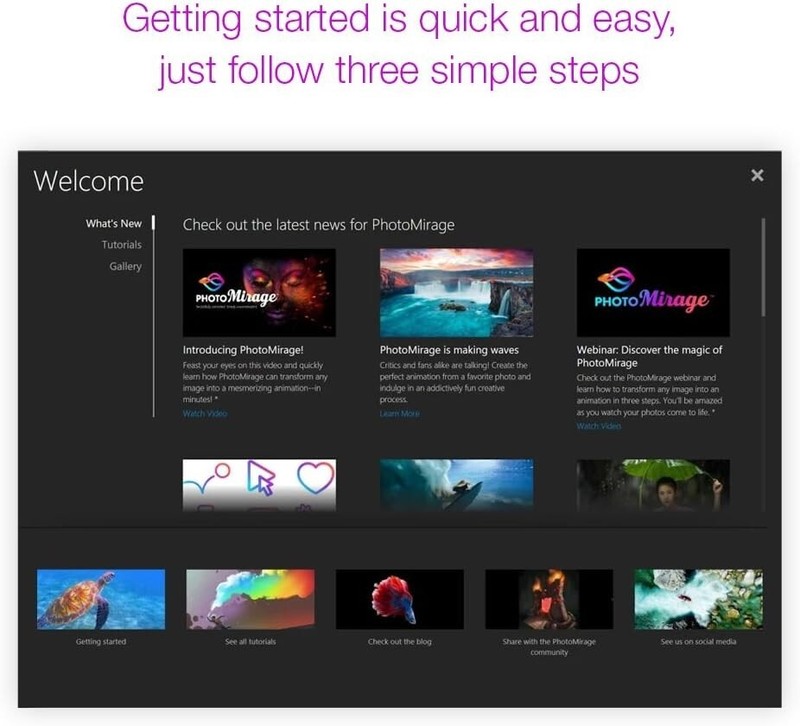 Corel PhotoMirage - Photo Animation Software [PC Download] Activation code only gallery