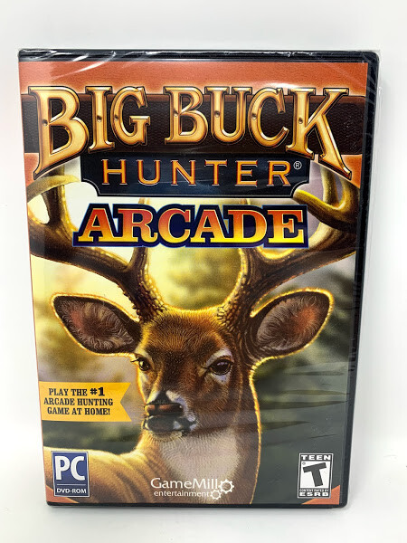 Big Buck Hunter Arcade PC Video Games New Sealed Moose Elk Deer