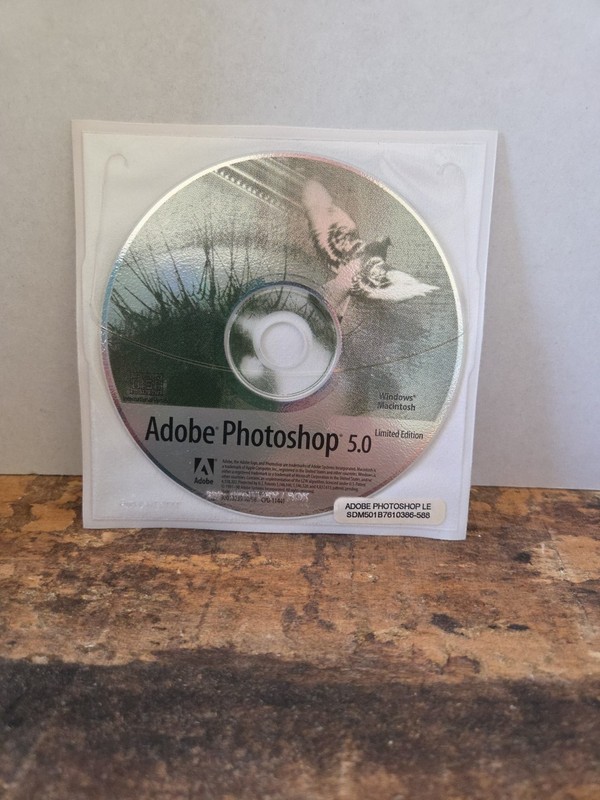 Adobe Photoshop 5.0 LE Limited Edition CD For PC & Mac