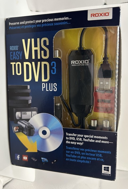 Roxio Easy VHS to DVD 3 Plus Converter – 251000