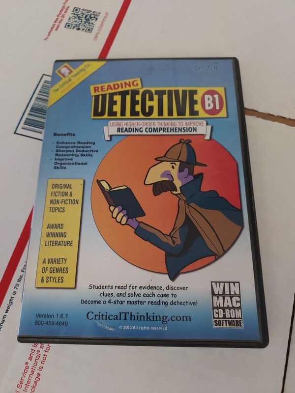 New Math Detective A1 Thinking Reading Writing Mathematics CD-Rom Grades 5-6#191