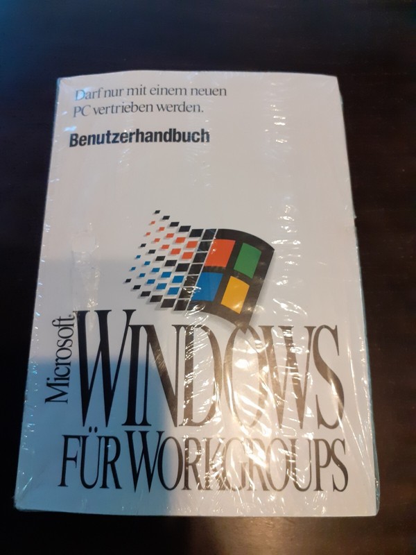 Microsoft Windows for Workgroups Sealed German