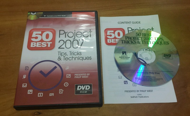 50 Best Project 2007 Tips, Tricks & Techniques (PC DVD-ROM) SkillPath Seminars