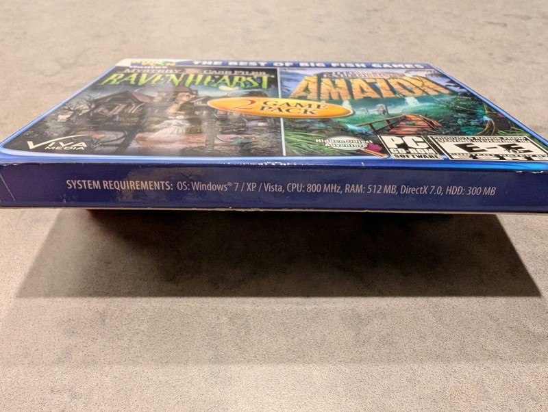 2011 Big Fish Games Mystery Case Files Ravenhearst and Hidden Expedition Amazon gallery