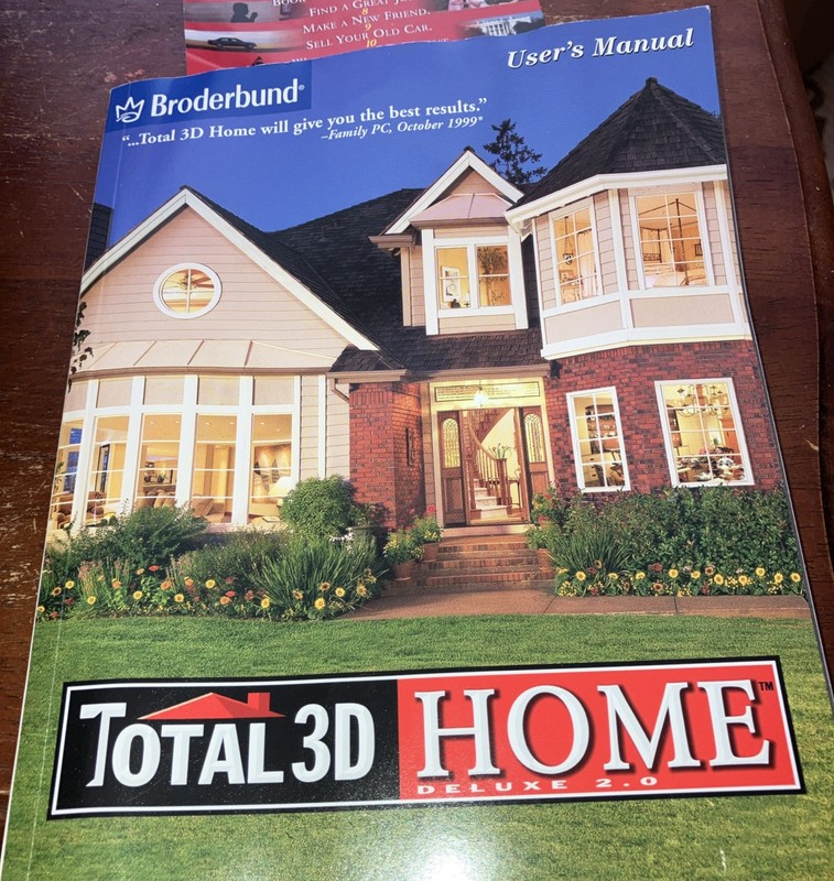 PC Software Total 3D Home Deluxe 6.0 Windows Discs 3 and 4 only gallery