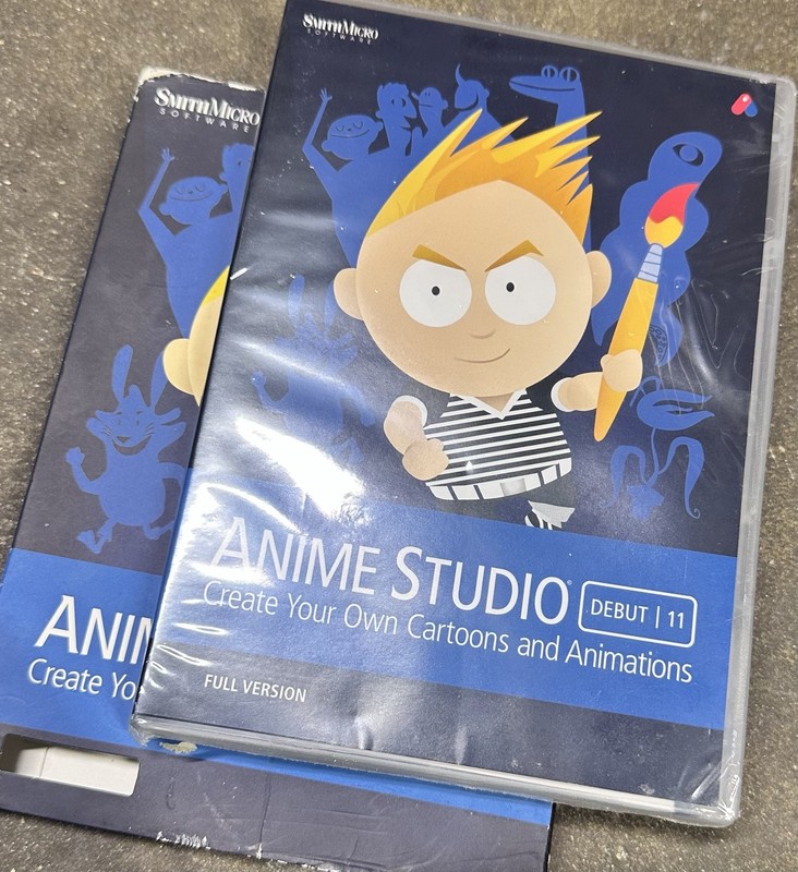 Anime Studio Debut 11 – Animation PC Software Smith Micro w/ Activation Key Code