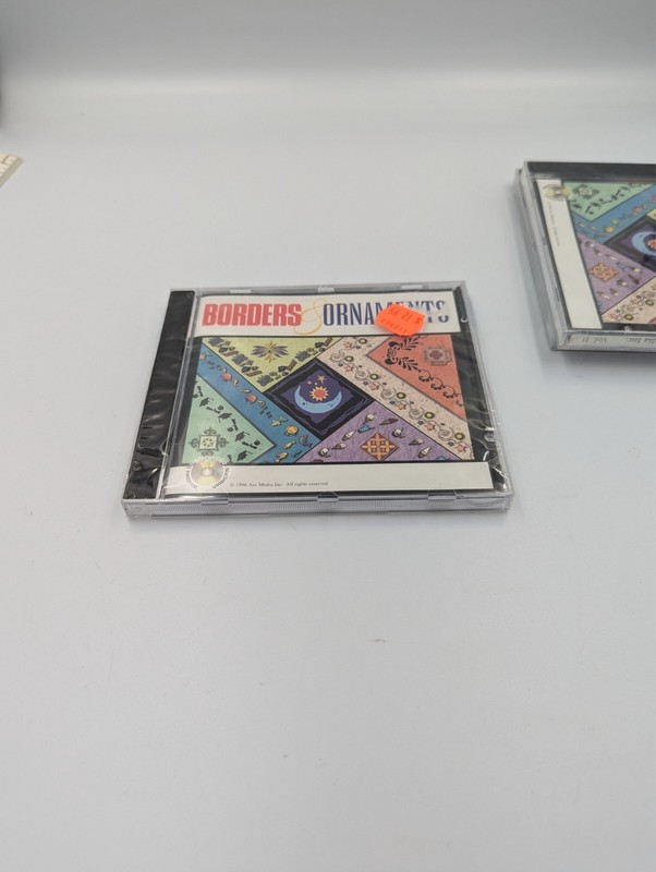 Vintage BORDERS ORNAMENTS vol 2 For Windows 3.1 NT 95 Mac OS/2 1996
