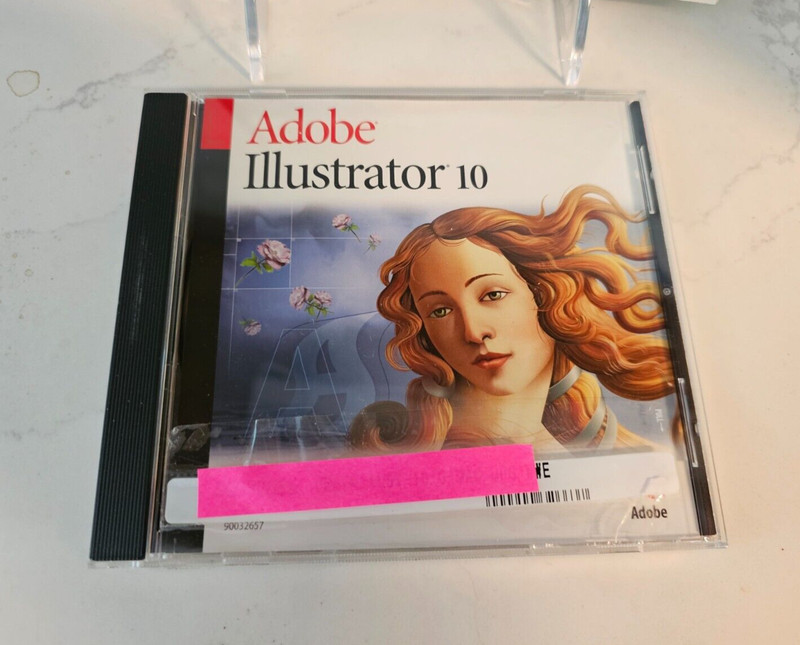 Adobe Illustrator 10 Macintosh CD, User, Flattening & Quick Ref Guides Serial # gallery