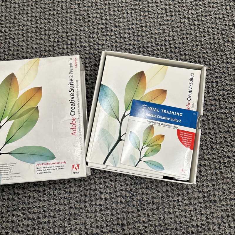 Adobe Creative Suite 2 CS2 Premium (Mac) - Full 6-Disc Set (with Serial Number) gallery