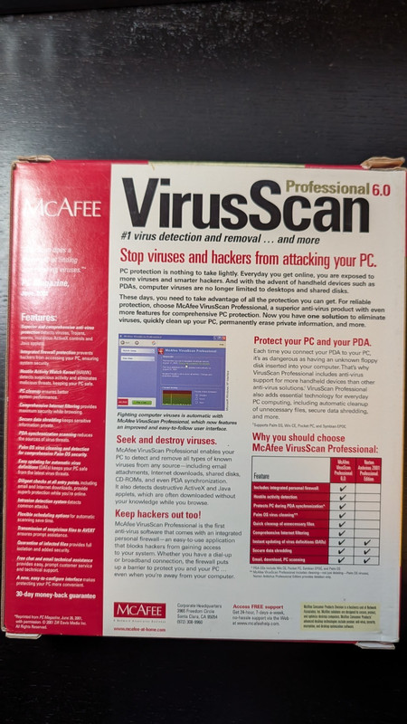 Mcafee Virus Scan Professional 6.0 gallery