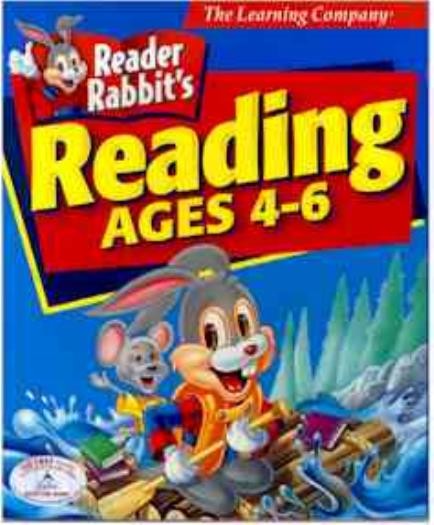 Reader Rabbit Reading: Ages 4-6 PC MAC CD learn phonics letters sounds game 1998