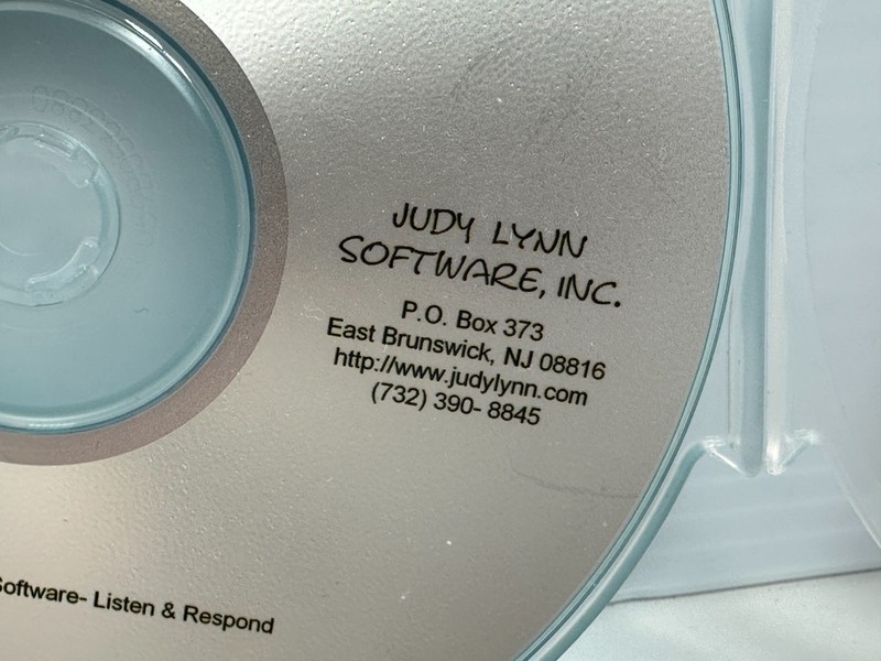 Listen & Respond Program 888 Judy Lynn Software Verbal Request Pictures Words gallery