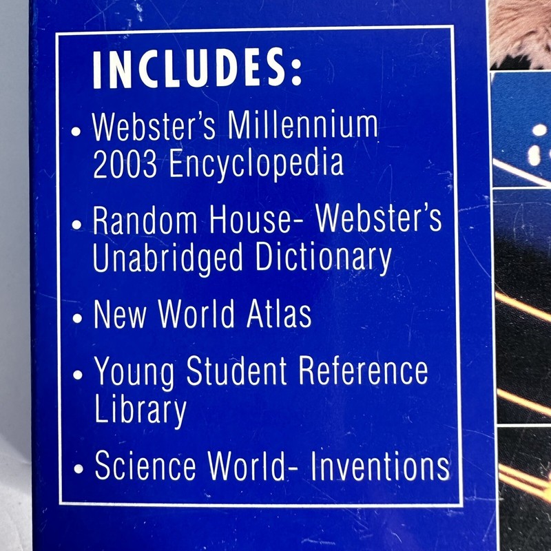 Webster’s Millennium 2003 Edition Platinum Encyclopedia Collection 5 CD Set gallery