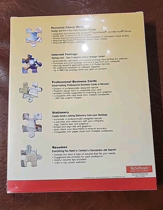 2000 MyPersonal Organization Suite 5 Creative Solutions PC CD-ROM Windows 95 New gallery