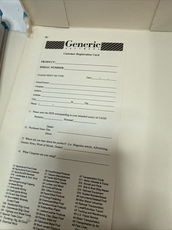 3D Drafting, IBM/PC, Generic Software, 1989 gallery