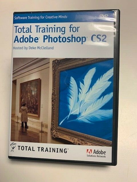 Total Training For Adobe Photoshop CS2 DVD ROM 3 Disc Set Solutions Network