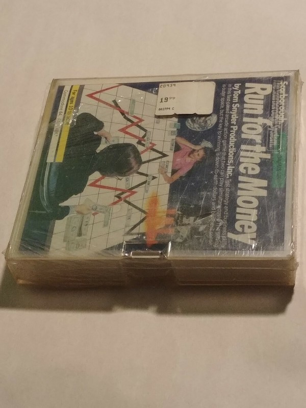 Commodore 64 and ATARI48K Rare Combo Game RUN FOR THE MONEY by Scarborough gallery