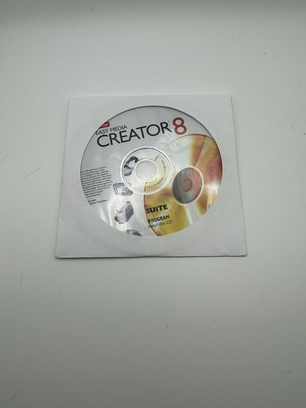 ROXIO EASY MEDIA CREATOR 8 SUITE – Opened AS IS – With key