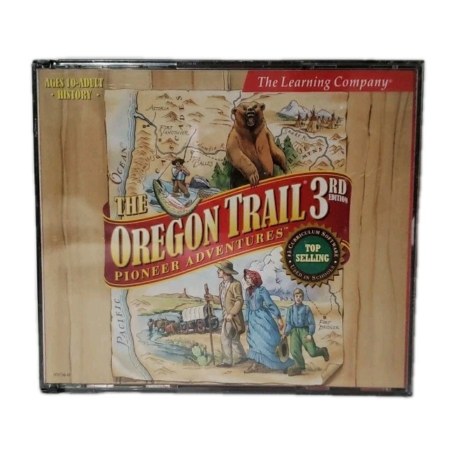The Oregon Trail – 3rd Edition PC Game Sealed Multi-CD Jewel Case NEW
