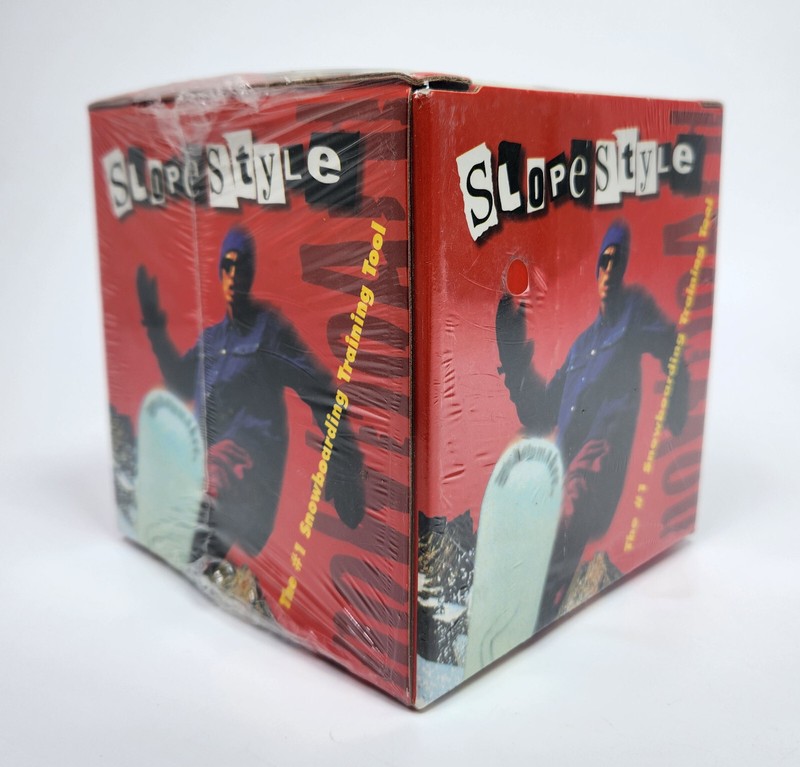 SLOPESTYLE Snowboarding Training Tool PC Computer Game Sealed 90's Vintage 1996 gallery