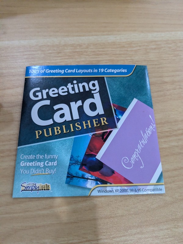 N1 PC Greeting Card Publisher Simply Media Cool Nice