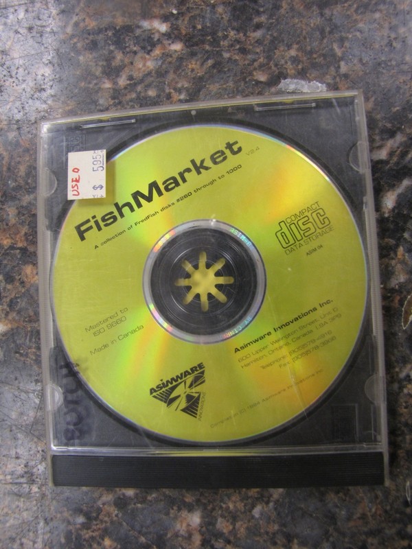 Commodore Amiga CD-FISHMARKET Collection of FRED FISH Disks #260-1000 ASIM- HQ50