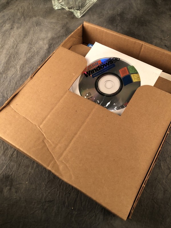 Microsoft Office 98 CD ROM Compu Works Learn Beginning to Intermediate Open Box gallery