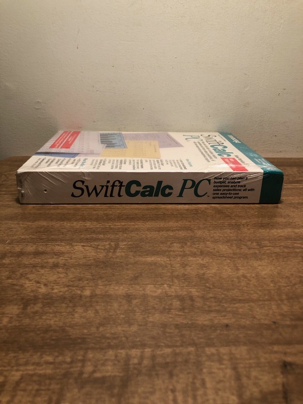 Timeworks Swift Calc PC IBM Compatible PC & Tandy 1000 / 3000 Version 3.0 gallery