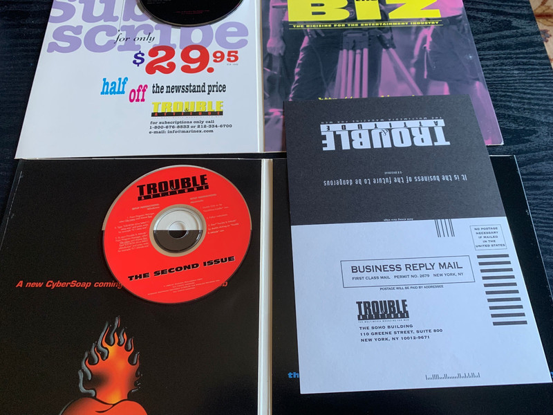 Trouble & Attitude MAG #1 & 2: PAM ANDERSON / WOMEN JAMES BOND (CDROM 1995) RARE gallery