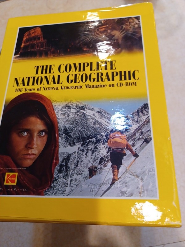 National Geographic Complete CD-ROM 1888-1990 * PC Computer * gallery