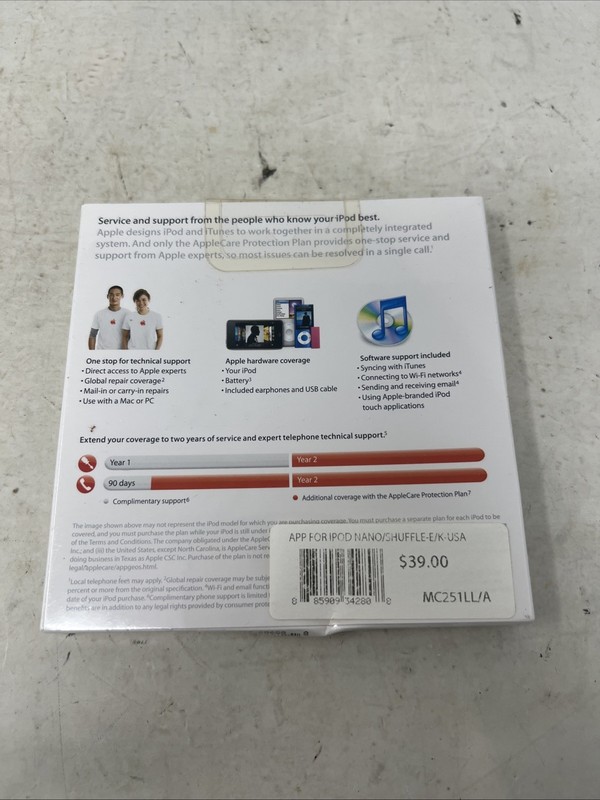 AppleCare Protection Plan for iPod (36) gallery