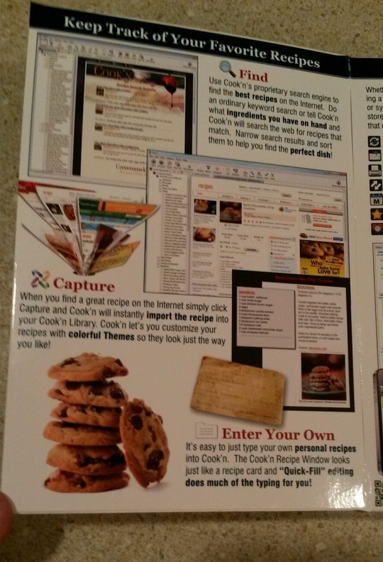 *NEW*COOK'N RECIPE ORGANIZER PC DVD CUSTOM TRACK INTERNET COOKING PLANS COOKBOOK gallery