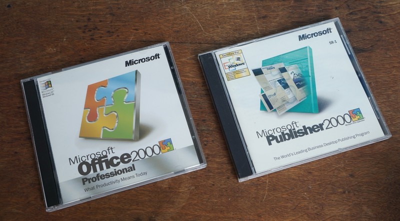Microsoft Office 2000 Professional & Publisher 2000. Keys Included.