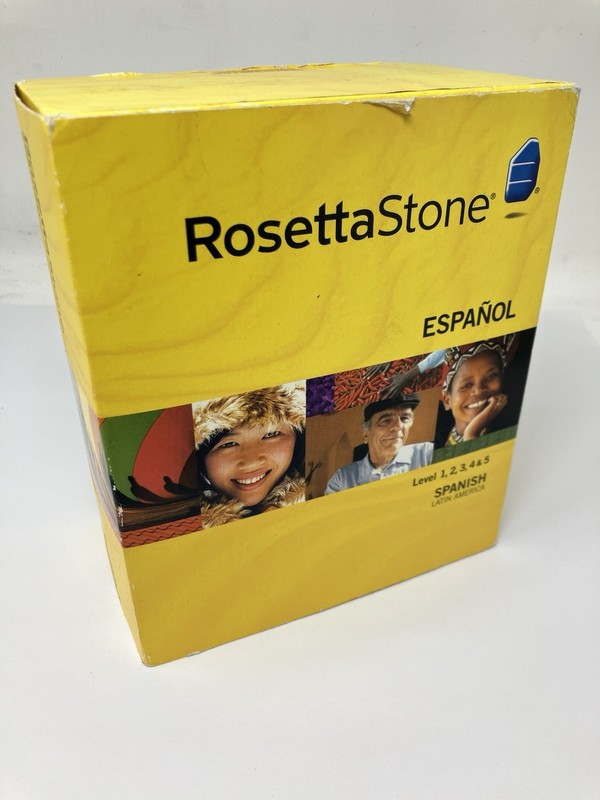 Rosetta Stone Spanish Latin America Level 1-5 Full Set of Discs gallery