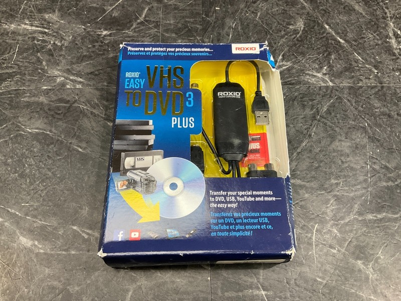 Roxio Eash VHD to DVD Plus 3 251000 ✅ ❤️️ ✅ ❤️ BRAND NEW! ✅ ❤️️ ✅ ❤️