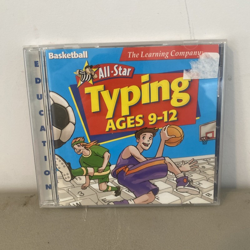 The Learning Company All-Star Typing Basketball Ages 9-12 for PC, Mac