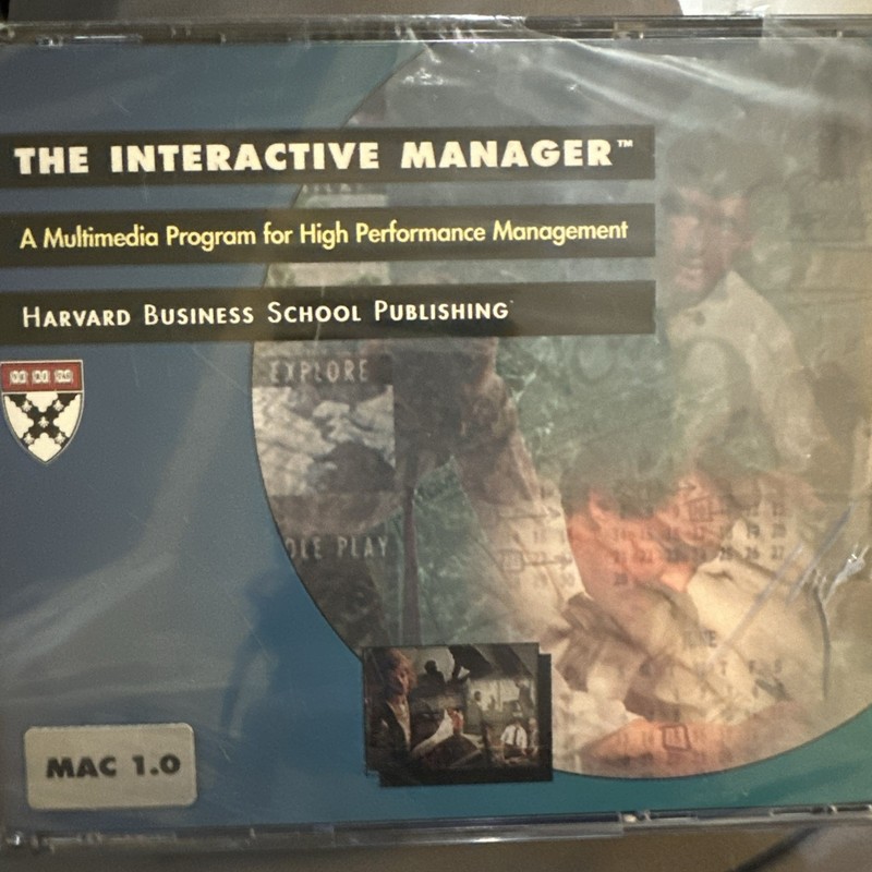 The Interactive Manager Series for Windows Harvard Business School Management