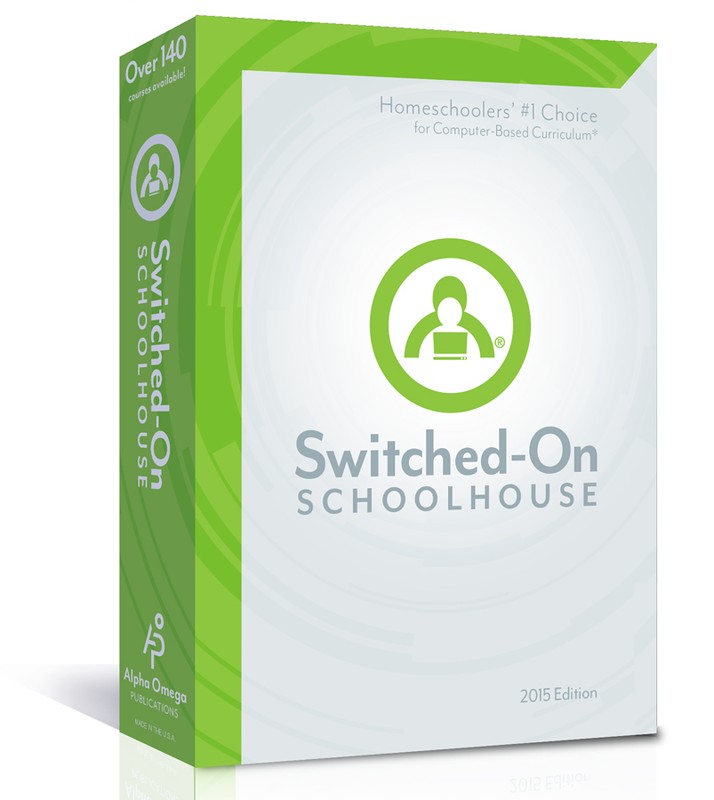 SOS Switched On Schoolhouse Language Arts Grade 7 2016 NEW With Installation CD
