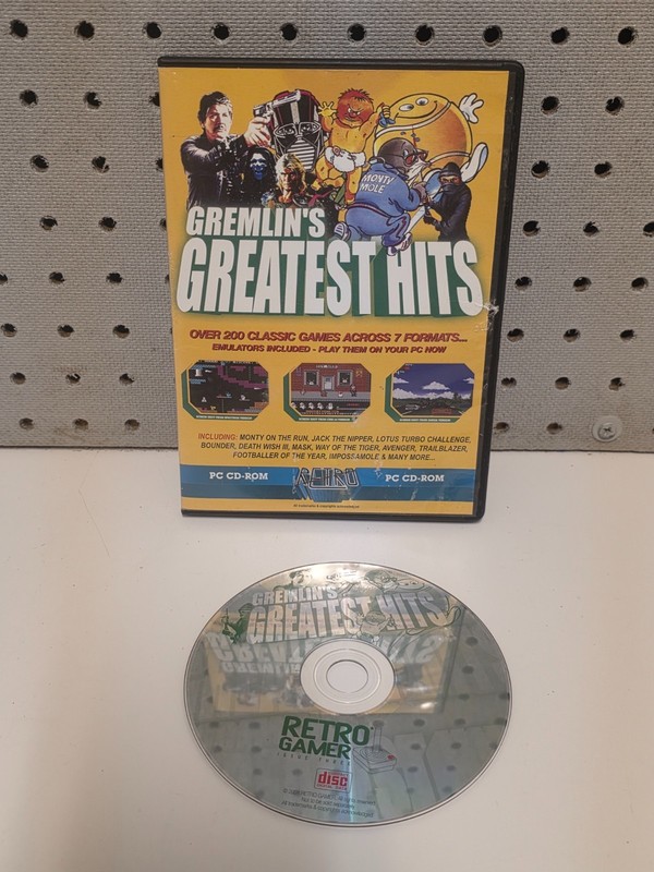 Retro Gamer Issue 3: Gremlin’s Greatest Hits PC CD-ROM over 200 classic games!