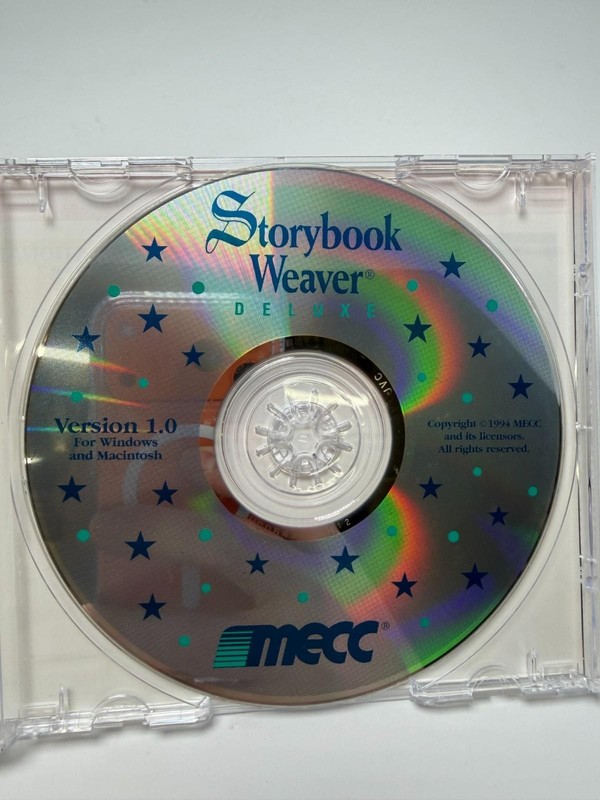 MECC Storybook Weaver Deluxe PC/Mac CD-ROM Vintage Software gallery